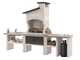 Palazzetti Guanaco 2 - Outdoor Masonry Kitchen