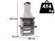Edilmark GF65 - Charcoal masonry barbecue