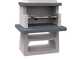 Edilmark GF65 - Charcoal masonry barbecue