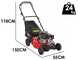Rato Multipower RMP46Q-V125 - Petrol Lawnmower - 127cc Rato Engine