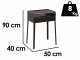 Mille Stella Eco Small - Handcrafted Iron Coal Barbecue - 47,5x37 cm