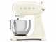 Smeg Full Colour Cream - Planetary Mixer - 4.8 L Stainless Stess Bowl