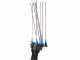 Campagnola Hercules 6 ECO Plug-in - 150-220 cm Aluminium Pole - Electric Battery- powered Olive Harvester - 21.6V 5Ah
