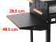 Seven Italy Calypso - Handcrafted Iron Coal Barbecue - 70,5x22cm