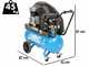 ABAC EXP A29B 50 CM2 - Single-phase electric belt driven air compressor - Motor 2 HP - 50 lt