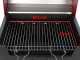 Seven Italy Eliseo Small - Handcrafted iron charcoal barbecue - 47,5x37cm