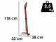Einhell CLEANEXXO - Battery-powered floor cleaner - 3 in 1: washes, dries and vacuums - WITHOUT BATTERY AND BATTERY CHARGER