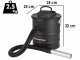 Beper P202ASP250 - Canister ash vacuum cleaner - 15L