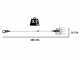 Campagnola Alice STAR ECO Plug-in - 150-220 cm Aluminium Pole - Electric Olive Harvester - 21.6V 5Ah