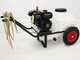 Comet MP 30 Sprayer Pump - Loncin G 200 F and 80L Tank Trolley Kit 