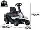 Blackstone RAVEN 61-750 CSM - Mini-rider Riding-on Mower - 224cc Engine - Electric Start
