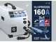 GYS Easymig 160 - Inverter Welding Machine (MIG/MAG: GAS, NO GAS and MMA) - direct current (DC)
