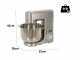 R.G.V. Pasta Prof PL10S - Planetary dough mixer - 10 litre bowl