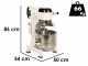 Prismafood iLine MZPL030 - Planetary Mixer - 30 L Stainless Steel Tank