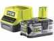 Ryobi RY18LMX40C-0 - Battery powered lawnmower - Cut 40 cm - WITHOUT BATTERY AND CHARGER