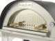 AgriEuro Premium Line Cibus Inox - Forno a legna per pizza da esterno 80x60 - 4 pizze