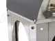 AgriEuro Premium Line Cibus Inox - Forno a legna per pizza da esterno 80x60 - 4 pizze