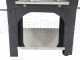 AgriEuro Premium Line Cibus Red - Outdoor wood-fired pizza oven 100x80 - 5 pizzas