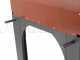 AgriEuro Premium Line Cibus Red - Outdoor wood-fired pizza oven 100x80 - 5 pizzas