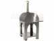 AgriEuro Premium Line Cibus Inox - Outdoor wood-fired pizza oven 60x60 - 2 pizzas