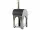 AgriEuro Premium Line Cibus Inox - Outdoor wood-fired pizza oven 60x60 - 2 pizzas