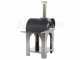 AgriEuro Premium Line Cibus Inox - Outdoor wood-fired pizza oven 60x60 - 2 pizzas