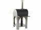 AgriEuro Premium Line Cibus Inox - Outdoor wood-fired pizza oven 60x60 - 2 pizzas
