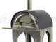 AgriEuro Premium Line Cibus Inox - Outdoor wood-fired pizza oven 60x60 - 2 pizzas