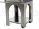 AgriEuro Premium Line Cibus Inox - Outdoor wood-fired pizza oven 60x60 - 2 pizzas