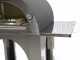 AgriEuro Premium Line Cibus Inox - Outdoor wood-fired pizza oven 60x60 - 2 pizzas