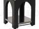 AgriEuro Premium Line Cibus Red - Forno a legna per pizza da esterno 60x60 - 2 pizze