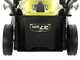 Ryobi RY18LM37A-240 - Battery-powered Lawn Mower - 37 cm Cut - 2x18V/4Ah