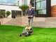 Ryobi RY18LM37A-240 - Battery-powered Lawn Mower - 37 cm Cut - 2x18V/4Ah