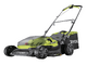 Ryobi RY18LM37A-240 - Battery-powered Lawn Mower - 37 cm Cut - 2x18V/4Ah