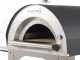 AgriEuro Premium Line Cibus Inox - Outdoor wood-fired pizza oven 100x80 - 5 pizzas
