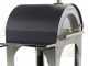 AgriEuro Premium Line Cibus Inox - Outdoor wood-fired pizza oven 100x80 - 5 pizzas