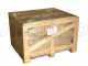 AgriEuro Premium Line Cibus Inox - Outdoor wood-fired pizza oven 100x80 - 5 pizzas