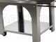AgriEuro Premium Line Cibus Inox - Outdoor wood-fired pizza oven 100x80 - 5 pizzas