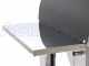 AgriEuro Premium Line Cibus Inox - Outdoor wood-fired pizza oven 100x80 - 5 pizzas