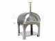 AgriEuro Premium Line Cibus Inox - Outdoor wood-fired pizza oven 100x80 - 5 pizzas