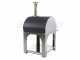 AgriEuro Premium Line Cibus Inox - Outdoor wood-fired pizza oven 100x80 - 5 pizzas