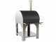AgriEuro Premium Line Cibus Inox - Outdoor wood-fired pizza oven 100x80 - 5 pizzas