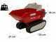 GeoTech-Pro TMD 400 - Battery-powered wheelbarrow 48V 15Ah with dump body