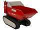 GeoTech-Pro TMD 400 - Battery-powered wheelbarrow 48V 15Ah with dump body