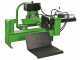 Tractor-mounted log splitter 25T - Horizontal - Hydraulic loading platform