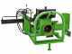 Tractor-mounted log splitter 25T - Horizontal - Hydraulic loading platform