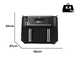 Ninja Dual Zone MAX PRO AF451EU - Air Fryer - 9.5 L
