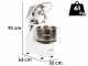 Fimar 12SR - Spiral Mixer with Tilting Head - Three-phase - 2 Speeds