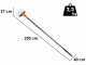 Bahco BCL51 12V - Battery-powered Electric Harvester - Aluminium Pole - 230 cm