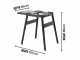 Woodfire side board and adjustable stand - Ninja